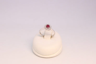 Anello donna rubino RECARLO R77CC001/RB-15