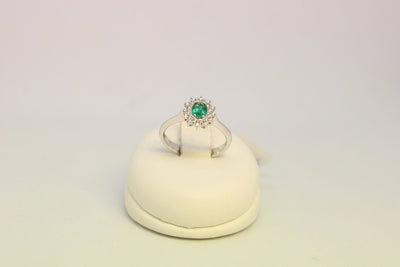 Anello donna smeraldo RECARLO R77CC001/SM-14