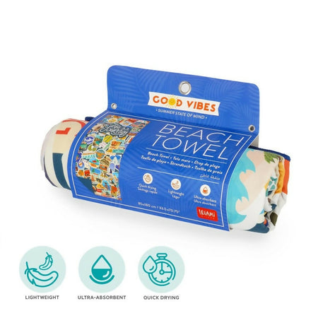 LEGAMI TELO MARE TRAVEL STICKERS - BEACH TOWEL