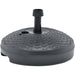 Base in plastica per ombrellone da giardino e mare, effetto Rattan 45 cm