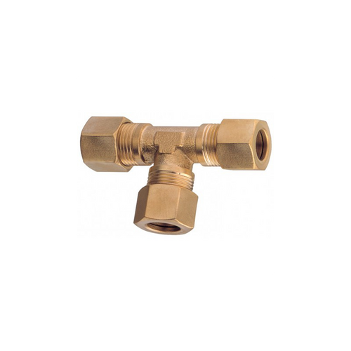 Raccordo Tee Per Tubo Rame Mm 10