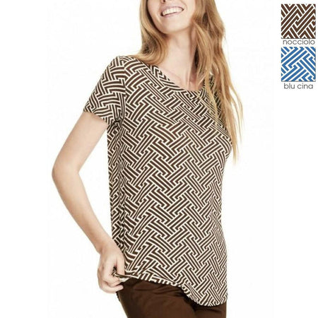 Ragno Maglietta Donna Estiva in Viscosa Maniche Corte 712027 S23 - Passarelli Biancheria