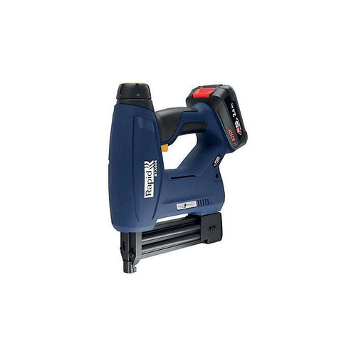 Cucitrice a batteria 18V per 606/12-25mm - 8/15-25mm - RAPID - BTX606 - Valigetta + batteria 2,5Ah + caricabatteria
