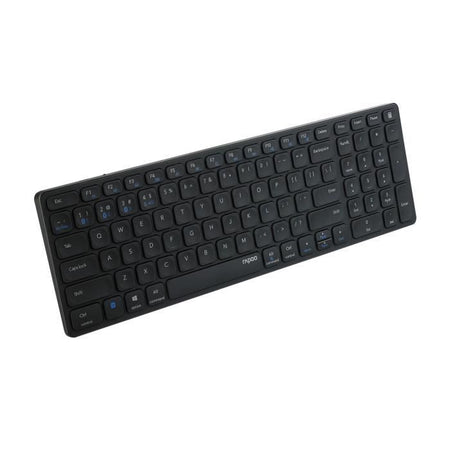 Set tastiera e mouse - RAPOO - 9700M - Wireless - AZERTY - Ultrasottile - Nero