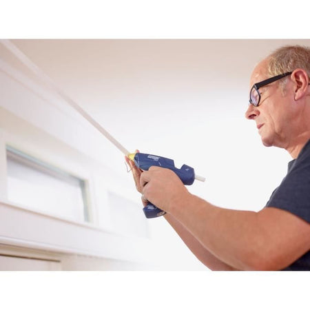 RAPID - Pistola per colla CG270 - Scatola removibile + colla 10 stick