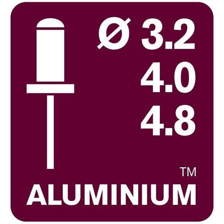 Adattatore per rivetti - RAPID - RP150 MULTI - Alluminio e acciaio inox per cacciavite - Scatola
