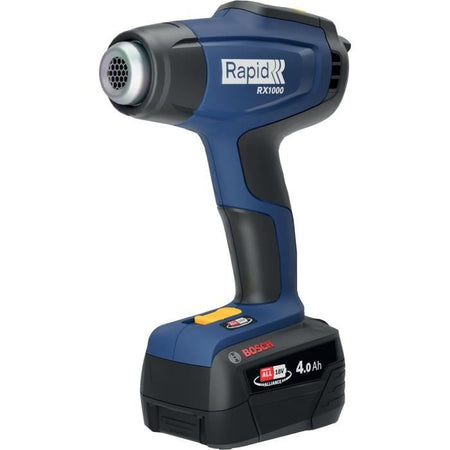 Pistola ad aria calda a batteria 18V - RAPID - RX1000 - Valigetta + batteria 4.0Ah + caricabatteria