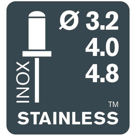 RAPID Pince un rivettatore RP10 + 100 rivetti