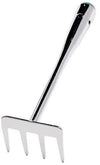 Rastrellini Giardino Cm30 Cromato 4 Denti