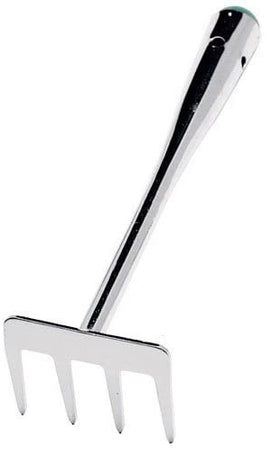 Rastrellini Giardino Cm30 Cromato 4 Denti