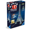 Ravensburger-Puzzle 3D Torre Eiffel fosforescente 50 anni-Da 10 anni-216p numerato da montare senza colla-Accessori inclusi-11591