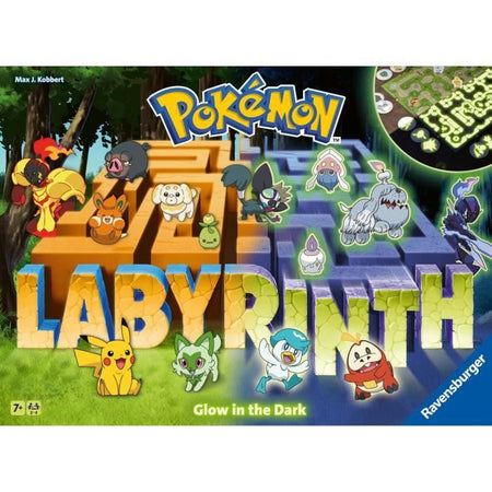 Ravensburger  Gioco da tavolo classico  Labirinto Pokémon  Gioco da tavolo  Gioco puzzle  Bambino e famiglia  Dai 7 anni  Misto  22705