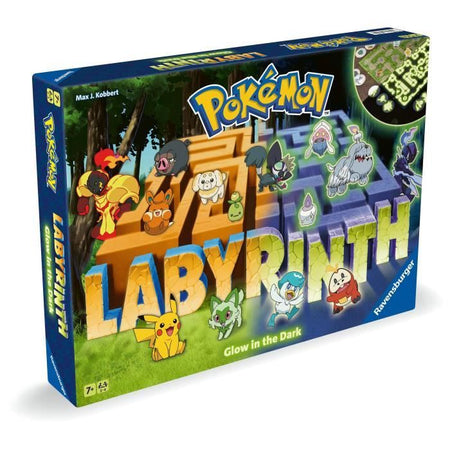 Ravensburger  Gioco da tavolo classico  Labirinto Pokémon  Gioco da tavolo  Gioco puzzle  Bambino e famiglia  Dai 7 anni  Misto  22705