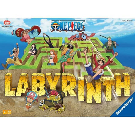 Ravensburger  Classico gioco da tavolo  One Piece Labyrinth  Gioco da tavolo  Puzzle game  Bambino e famiglia  7 anni  Misto  22887