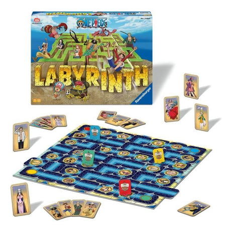 Ravensburger  Classico gioco da tavolo  One Piece Labyrinth  Gioco da tavolo  Puzzle game  Bambino e famiglia  7 anni  Misto  22887