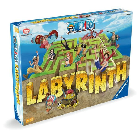 Ravensburger  Classico gioco da tavolo  One Piece Labyrinth  Gioco da tavolo  Puzzle game  Bambino e famiglia  7 anni  Misto  22887