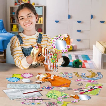 Ravensburger-Be Creative Horse  Kit multiattività Cavalli  10 creazioni  Attività rilassante e creativa  Dai 7 anni  238751