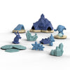 Ravensburger-Gravitrax Junior Frozen Expansion Set-33 pezzi-Pista in biglie da costruire-Età 3-23861