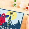 CreArt 20x20 cm Spider Man, Tempo libero creativo, 23891, Ravensburger