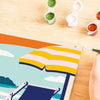 CreArt 24x30 cm Relájate en la playa, Adulto, Pintar por números, 23897, Ravensburger