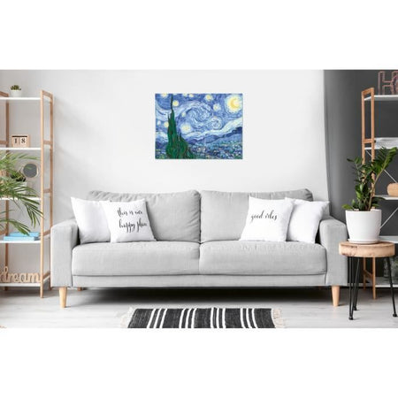 Ravensburger  Tele CreArt 30x40 cm  Van Gogh/La notte stellata  Dipingere con i numeri  Adulto  Attività rilassante e creativa  Età 14 anni  23915