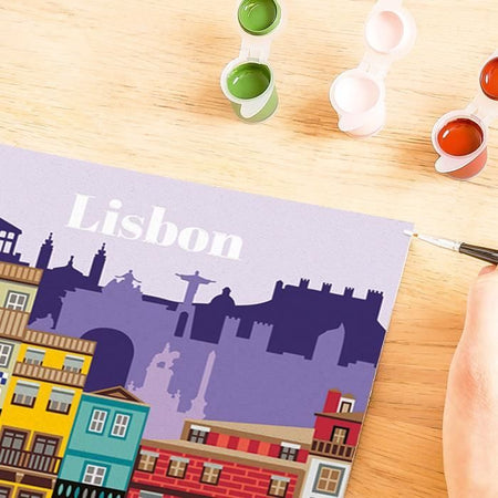 CreArt 24x30 cm Lisboa, Actividad relajante y creativa, 25522, Ravensburger