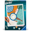 CreArt 24x30 cm Pool Time, Adulto, Pintar por números, 25523, Ravensburger