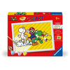 CreArt Kids 18x24cm Super Mario, Kit di pittura con i numeri, Numero d'arte, Età 7+, 25529, Ravensburger