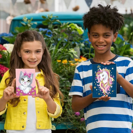 CreArt Atelier, Art Number, Creative Leisure, Dipingi con i numeri, Età 7+, 25574, Ravensburger