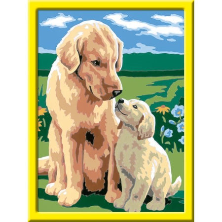 CreArt Kids - Amor maternal (18 x 24 cm), kit de pintura por números, Art Number, a partir de 7 aos, 25827, Ravensburger