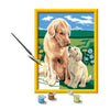 CreArt Kids - Amor maternal (18 x 24 cm), kit de pintura por números, Art Number, a partir de 7 aos, 25827, Ravensburger