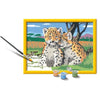 CreArt Kids - Leopardos pequeos (18 x 24 cm), kit de pintura por números, a partir de 9 aos, 25832, Ravensburger