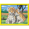 CreArt Kids - Leopardos pequeos (18 x 24 cm), kit de pintura por números, a partir de 9 aos, 25832, Ravensburger