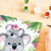 CreArt Kids 18x24cm Koala mamma e bambino, kit da dipingere con i numeri, numeri d'arte, età 9+, 25833, Ravensburger