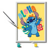 CreArt Kids 18x24cm Stitch, Kit di pittura con i numeri, dai 7 anni in su, 25844, Ravensburger