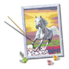 CreArt Kids 18x24 cm Cavallo nel prato, Kit da dipingere con i numeri, Numero d'arte, Dai 7 anni in su, 25845, Ravensburger