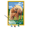 CreArt Kids 31x21cm Proud Horses, Kit di pittura con i numeri, Numero d'arte, Età 7+, 25850, Ravensburger
