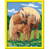 CreArt Kids 31x21cm Proud Horses, Kit di pittura con i numeri, Numero d'arte, Età 7+, 25850, Ravensburger