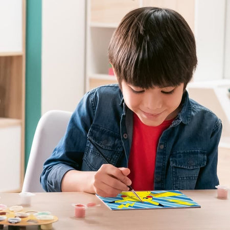 Kit de pintura por números CreArt Kids Pikachu Lightning Bolt (18 x 24 cm), a partir de 7 aos, 25905, Ravensburger