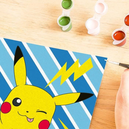 Kit de pintura por números CreArt Kids Pikachu Lightning Bolt (18 x 24 cm), a partir de 7 aos, 25905, Ravensburger