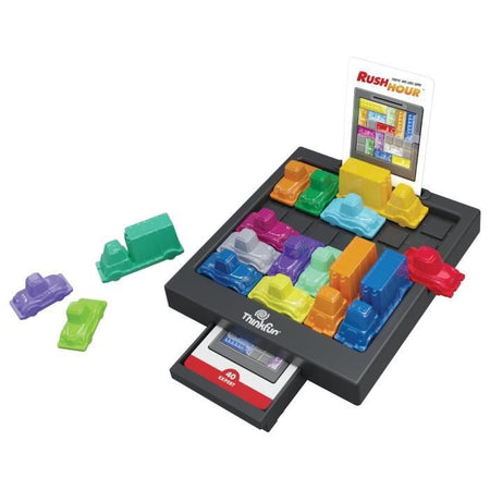 ThinkFun Rush Hou- Gioco di logica-Puzzle-Ingorgo stradale-40 sfide 4 livello-1 Giocatore o più di 8 anni-Ravensburger-Misto-6600
