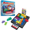 ThinkFun Rush Hou- Gioco di logica-Puzzle-Ingorgo stradale-40 sfide 4 livello-1 Giocatore o più di 8 anni-Ravensburger-Misto-6600