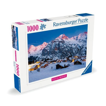 Puzzle da 1000 pezzi Oberland Bernese, Mrren (Highlights), Adulti e bambini, A partire da 14 anni, Puzzle di alta qualità, 12000254, R