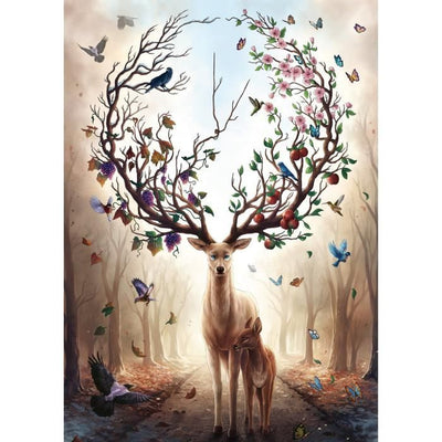 Puzzle Fantasy Deer da 1000 pezzi, Adulti e bambini dai 14 anni in su, Puzzle di alta qualità, 12000459, Ravensburger
