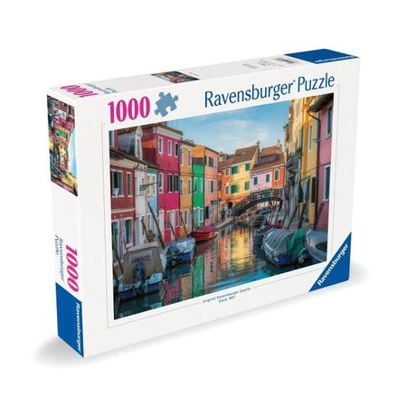 Ravensburger - Puzzle da 1000 pezzi-Burano, Italia - Adulti e bambini dai 14 anni - Puzzle di alta qualità - 12000623