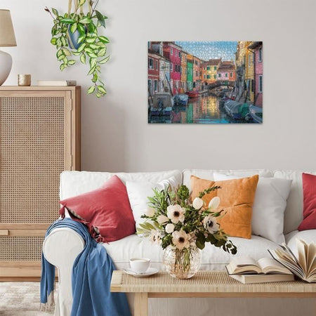 Ravensburger - Puzzle da 1000 pezzi-Burano, Italia - Adulti e bambini dai 14 anni - Puzzle di alta qualità - 12000623