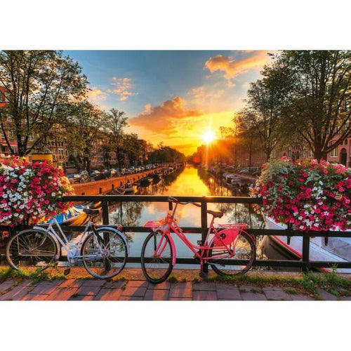 Puzzle da 1000 pezzi Biciclette ad Amsterdam, Adulti e bambini dai 14 anni, Puzzle di alta qualità, 12000662, Ravensburger