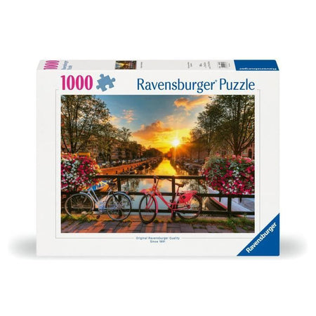 Puzzle da 1000 pezzi Biciclette ad Amsterdam, Adulti e bambini dai 14 anni, Puzzle di alta qualità, 12000662, Ravensburger