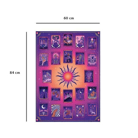 Nathan-Puzzle 1500 pezzi-Tarocchi e divinazione/Coralie Fau-Adulti e bambini dai 14 anni-Puzzle di qualità Premium-12000930