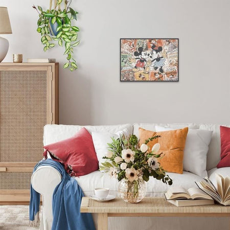 Nathan-Puzzle 500 pezzi-Topolino/Disney Memories-Adulti e bambini dai 12 anni-Puzzle di qualità Premium-12000969